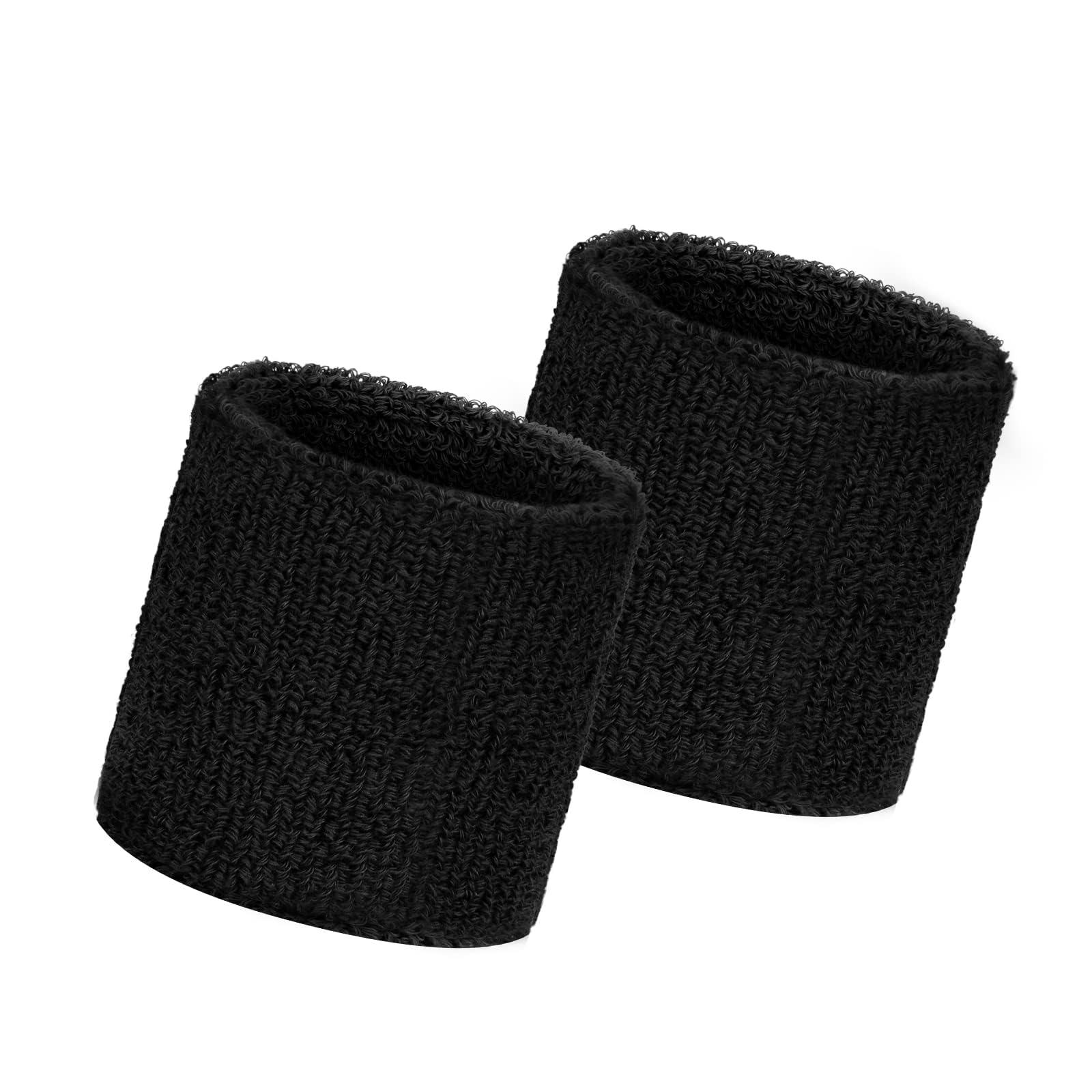 Flintronic Wristbands Set, Sports Sweatbands Men Women, Sweat Wrist Sweatbands, Soft Thickened for Basketball Gym Gymnastics Tennis Soccer