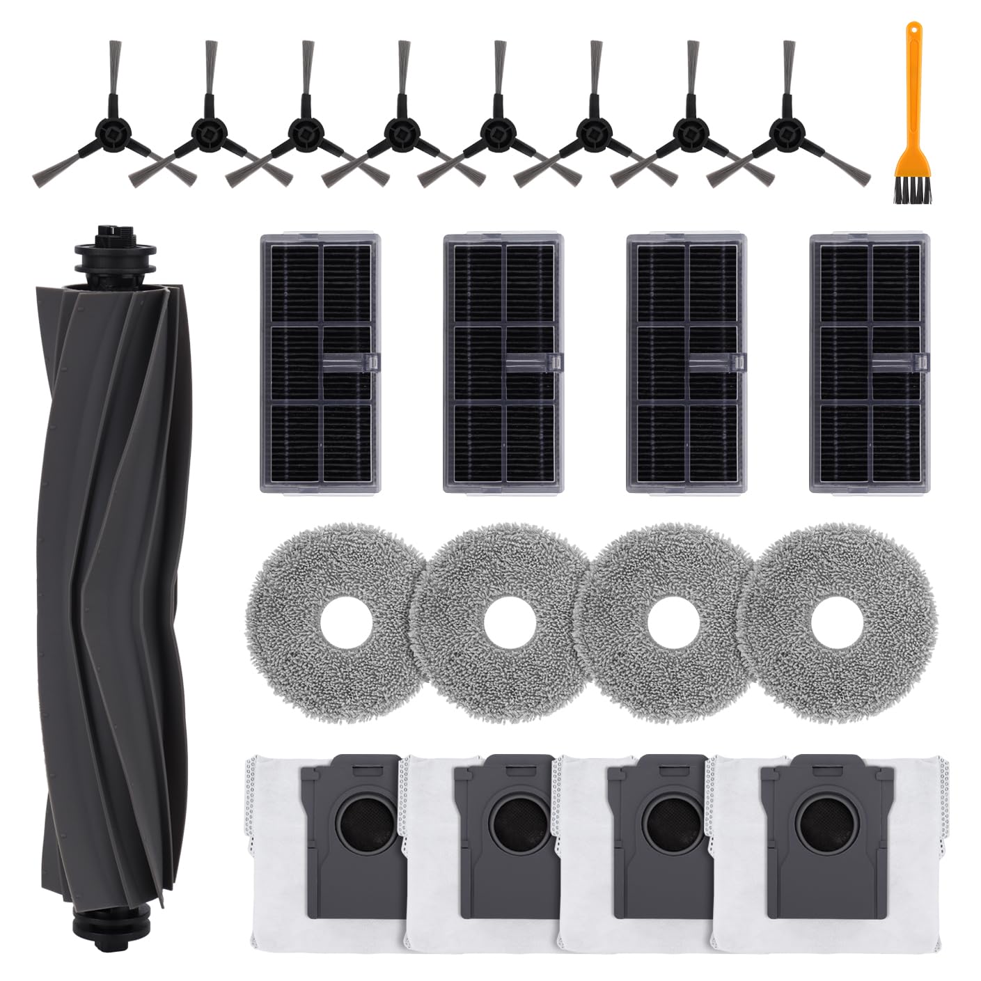 Kit Dreame L10s Pro Ultra Heat pour éliminer les pannes d'usure des brosses et filtres