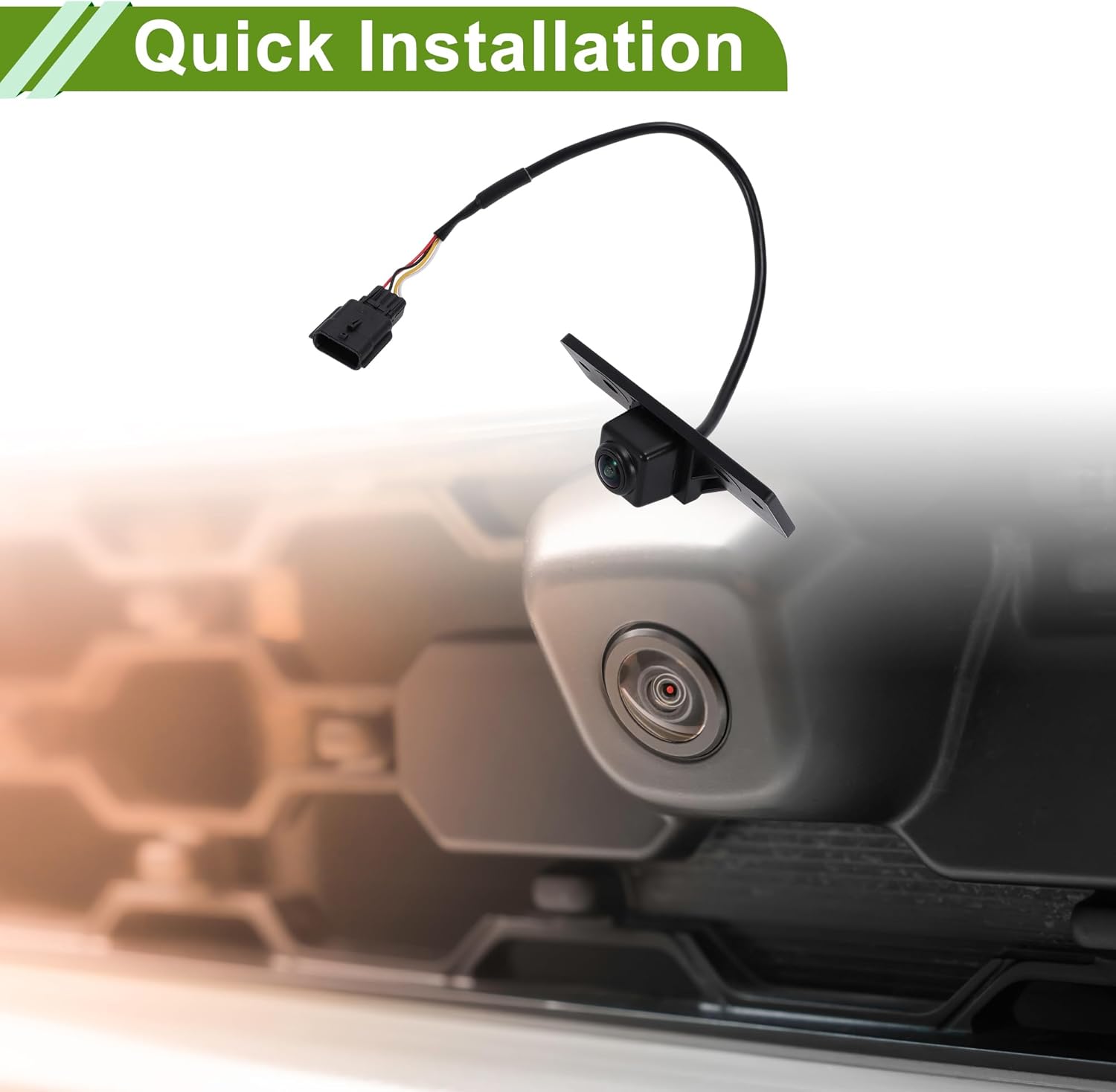 Car Park Assist Camera Rear View Backup Reverse Camera for Nissan Titan 2017-2024 No.28442-EZ01A/28442-EZ00A/28442EZ00A/28442EZ01A/592-189