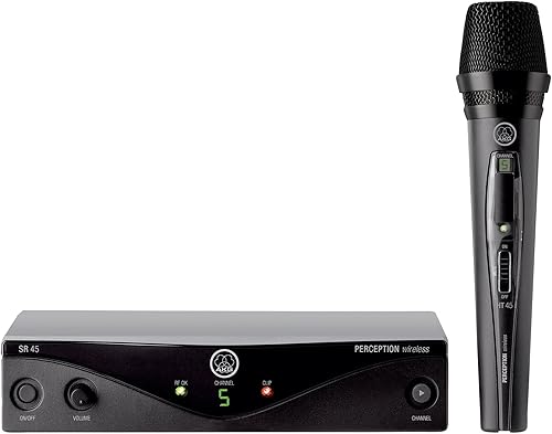 AKG AKGPW45VSETISM Drahtlos Mikrofonsystem fA r Gesang Sprache : DJ-
und VJ-Equipment