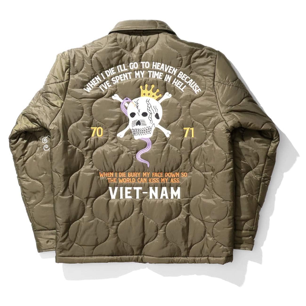 HOUSTON ヒューストン ベトジャン Amazon | (ヒューストン)HOUSTON ナイロンリップベトナムジャケット