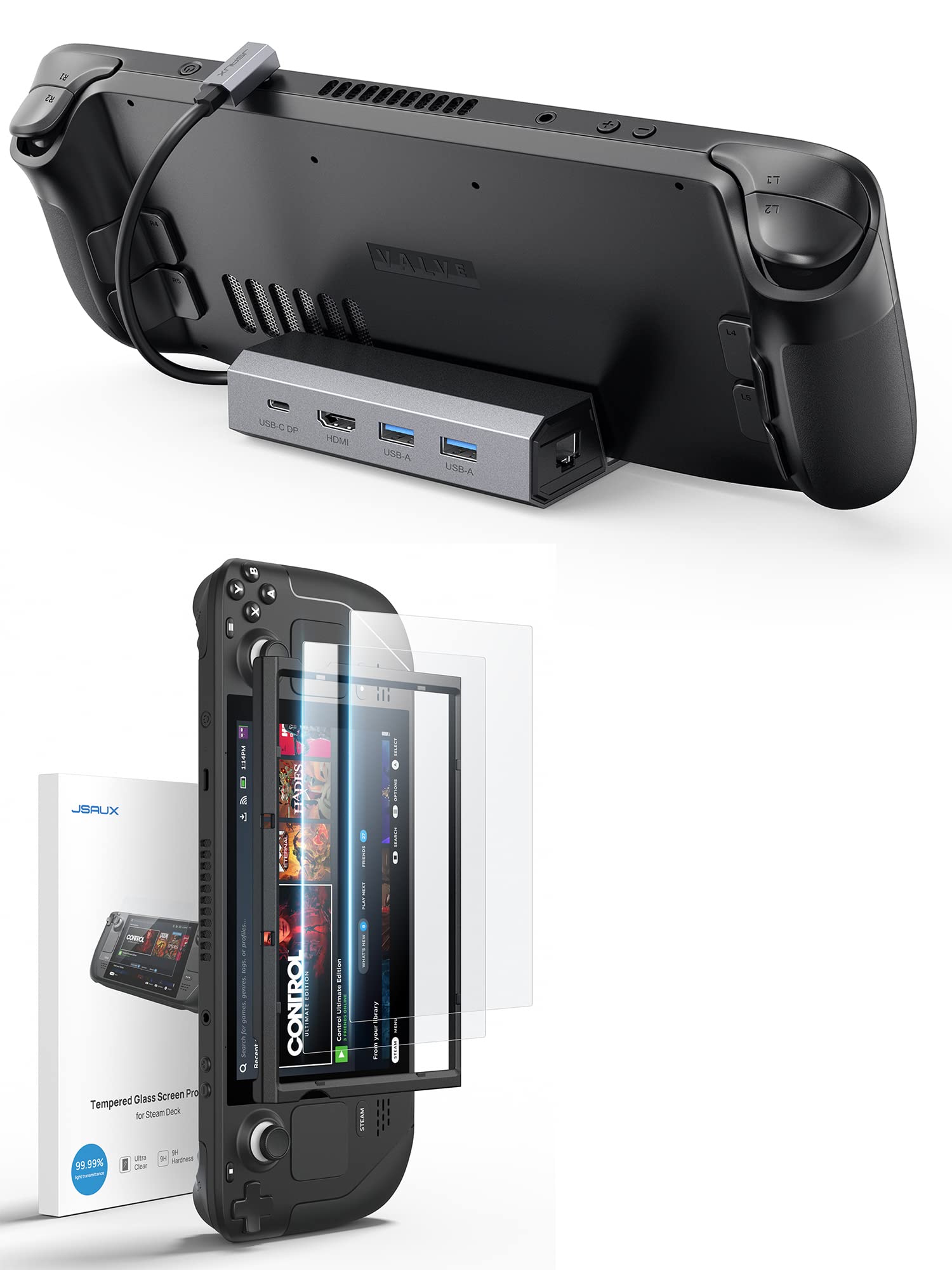 Amazon.com: 2-Pack Screen Protectors+Docking Station Compatible