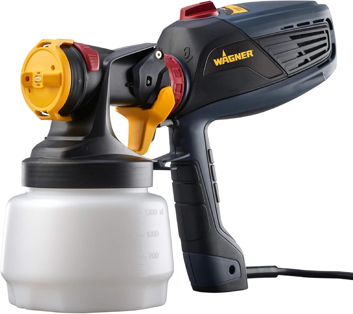 Spraytech FLEXiO 570 HVLP Pulverizador de pintura y tintes, boquilla iSpray | El rociador portátil FLEXiO incluye una boquilla iSpray y rocía la mayoría del látex sin diluir.