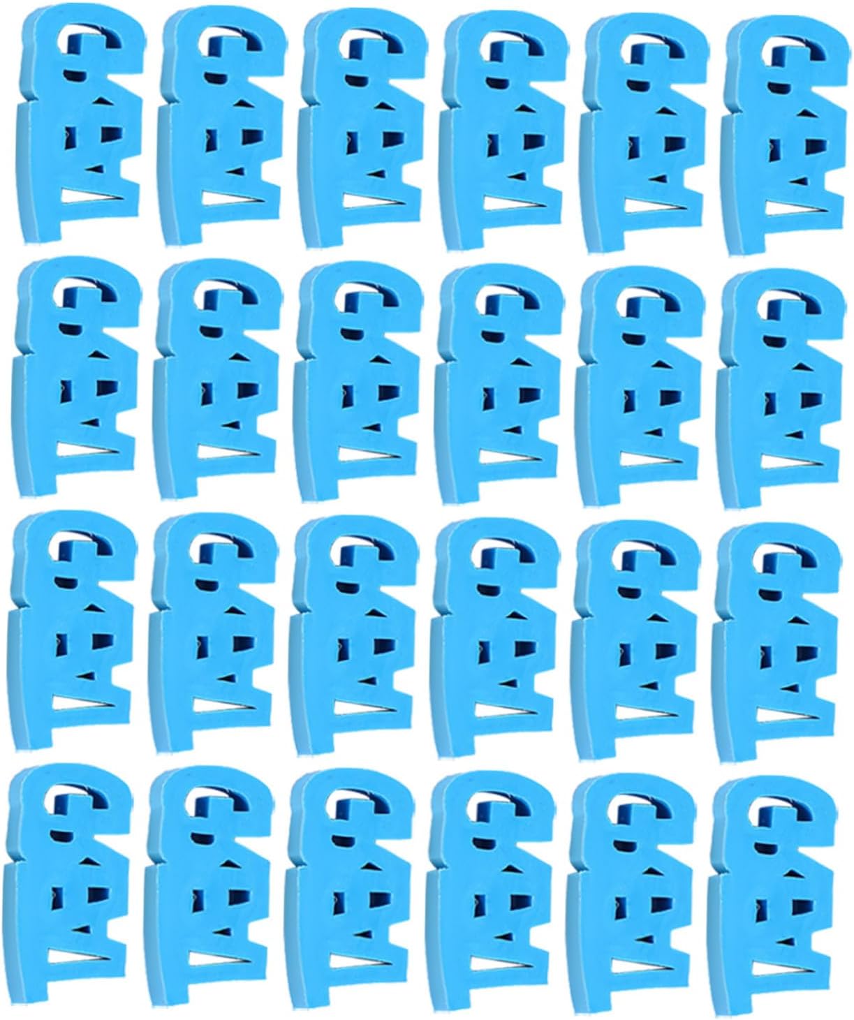 Mobestech 30pcs Great Motivational Pencil Erasers for – Blue Fun Party Favor Erasers – School Supplies for Classroom Rewards and Student Desk Accessories