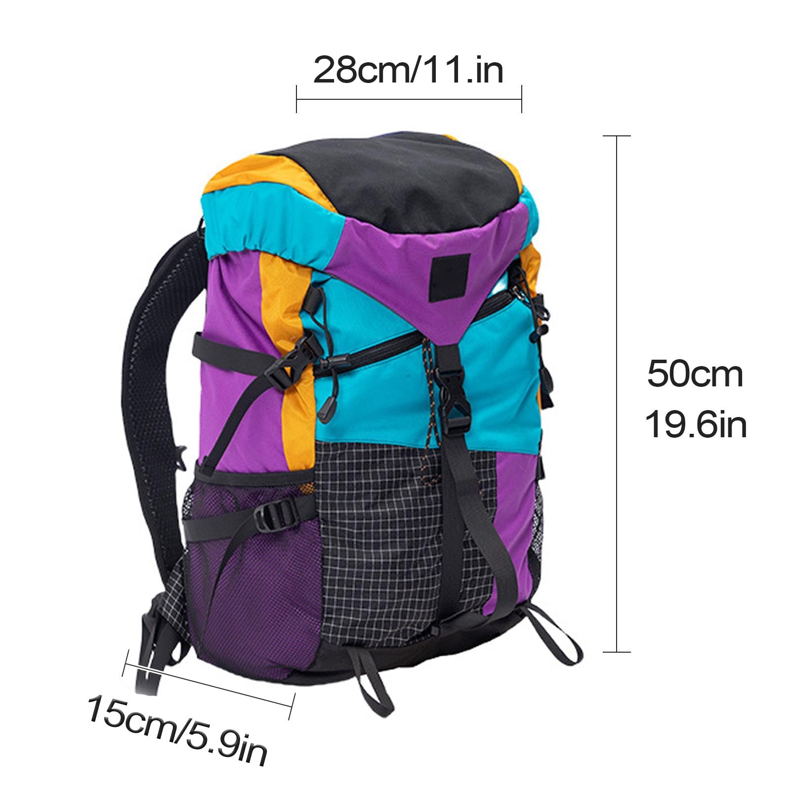 Plecak podróżny, lekka torba kempingowa, plecak nylonowy o dużej pojemności, lekka torba turystyczna, duży plecak outdoorowy, plecak turystyczny, akcesoria outdoorowe dla dzieci i dorosłych, mężczyzn