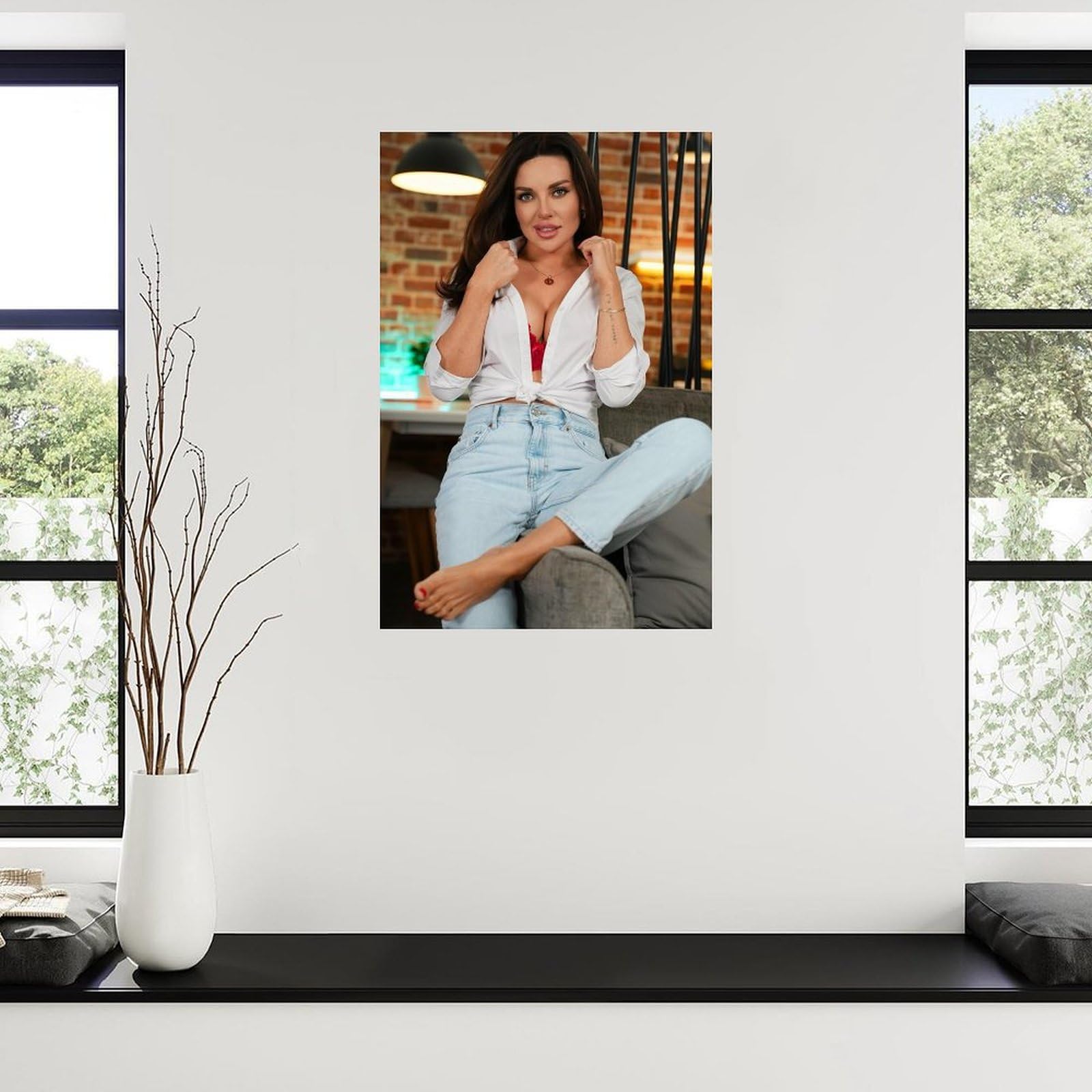 Amazon.com: XNRYYU Star Luna Roulette Sexy Model Female Star Bikini Poster  7 Canvas Painting Wall Art Poster for Bedroom Living Room Decor  08x12inch(20x30cm) Unframe-style : לבית ולמטבח