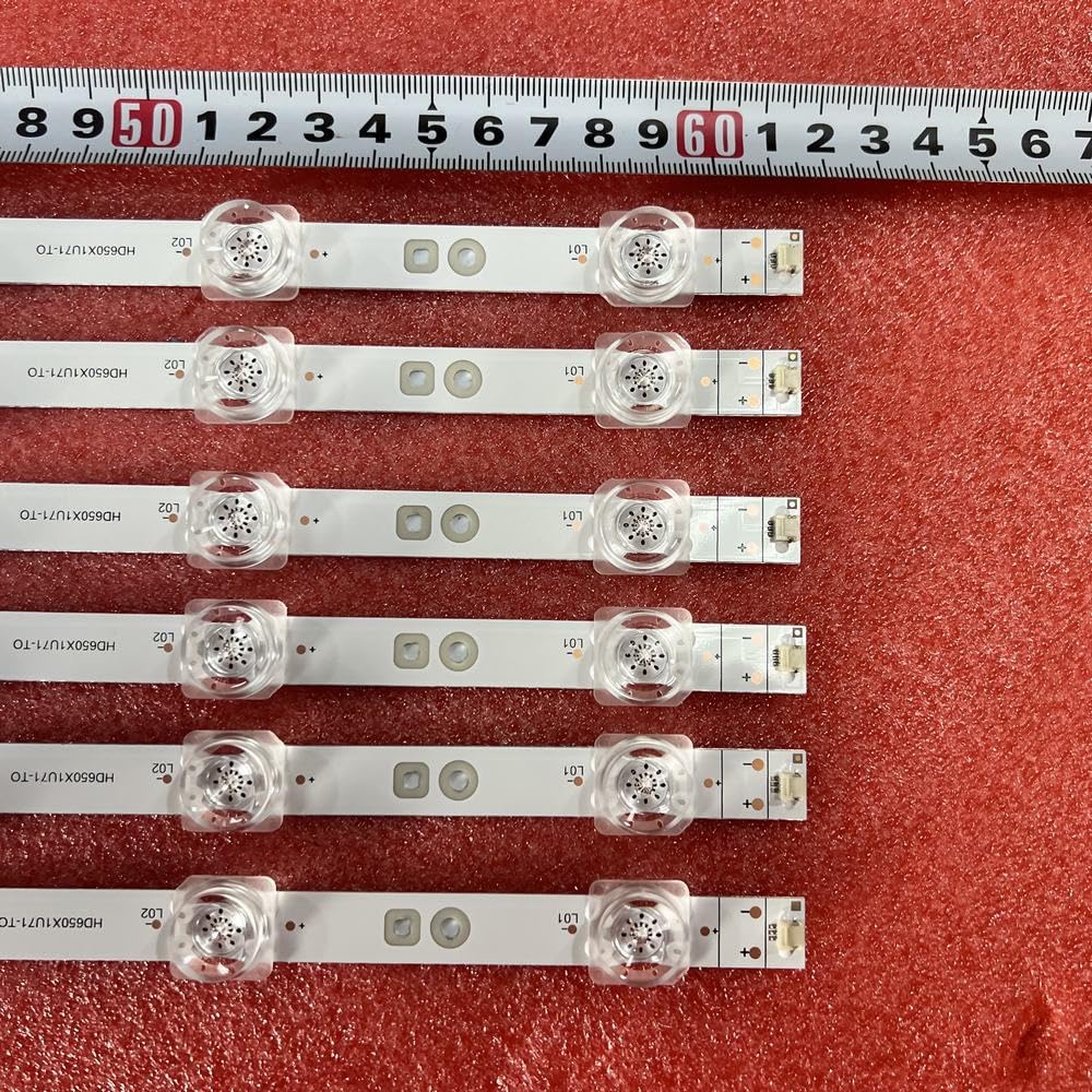 LOCLPCKGYA Full Set LED Strip TV Fit For 65A7100FTUK 65A7300FTUK 65AE7000FTUK HD650X1U8 SVH650AH8(5set For 5 TV)
