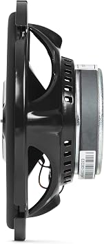 JBL Stage 3637F - 6.5 Three-way Car Audio Speaker, No Grill, Black