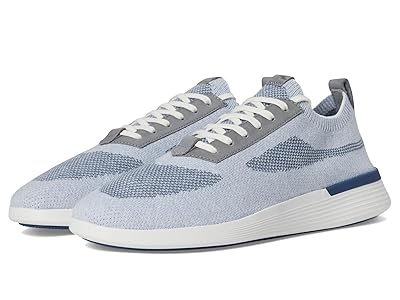 Wolf & Shepherd Supremeknit Trainer Shoes Dusty Blue 