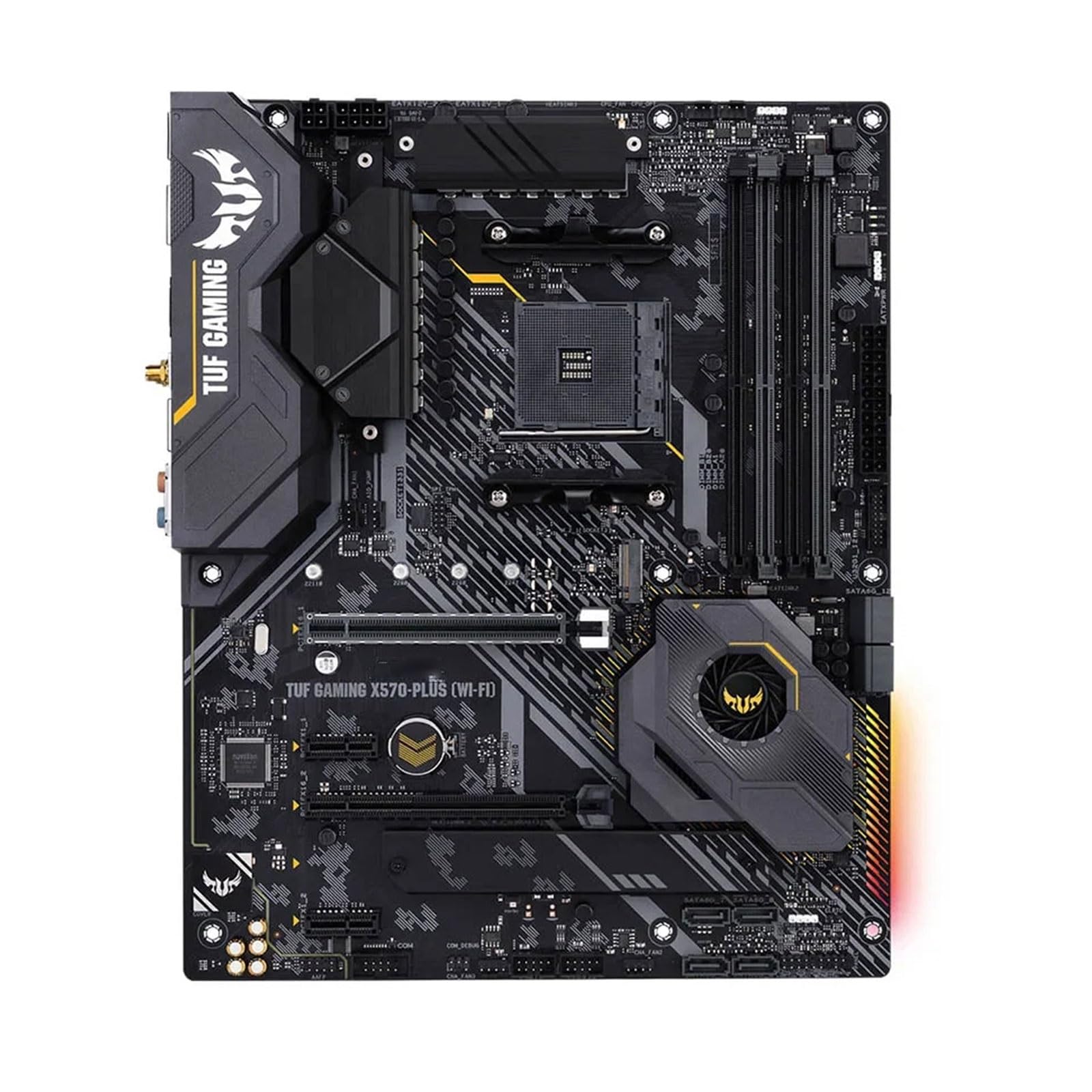 Płyty główne do ASUS AM4 TUF Gaming X570-Plus WiFi AM4 dla Zen 3 Ryzen 5000 i 3. generacji Ryzen ATX płyta główna z PCIe 4.0, Dual M.2