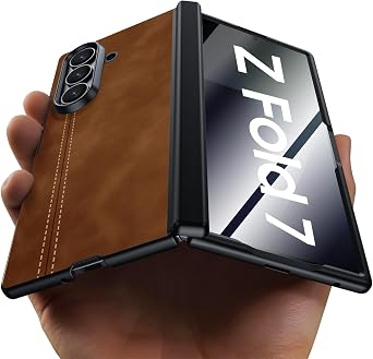 for Samsung Galaxy Z Fold 7 Case with Privacy Screen Protector