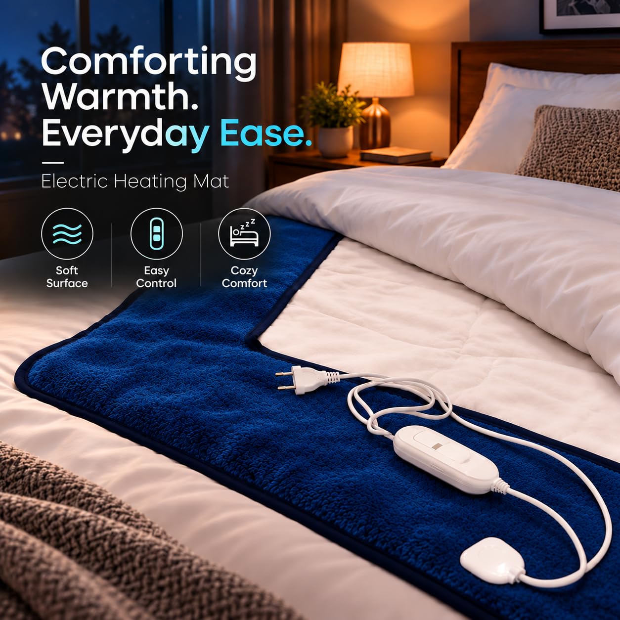 Ultra Soft Electric Blanket - Single Bed -2 Ultra Soft Electric Blanket - Single Bed -2