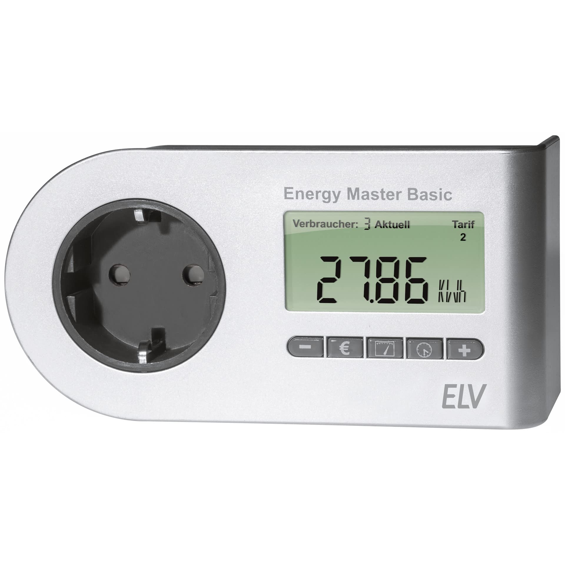 ELV Energy Master Basic 2 - Energiekosten-Messgerät (für Verbräuche ab 0,1 W)