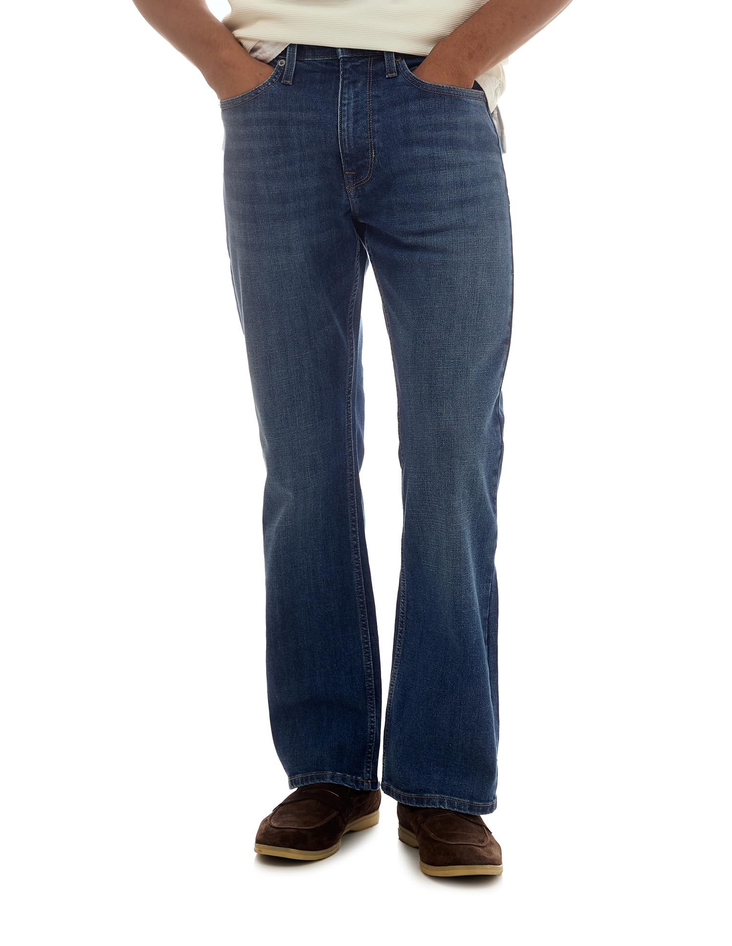 flying machine Men's Bootcut Fit Jeans| Solid | Mid Rise | Stretchable | Jeans for Man-picture-13