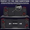 Joso Wireless Controller for iPhone16,15,14,13,12/Android/PC/Appl Arcade MFi Games, Streaming on PS4/Xbox/PC Console, Cloud Gaming Gamepad Joystick, Emulator, Call of Duty, Fortnite & More Support