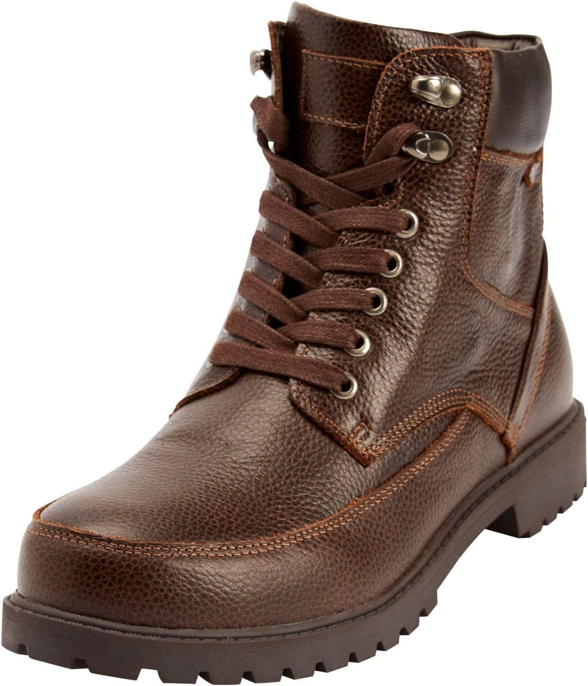 Boulder Creek by KingSize Men's Zip-Up Work Boots