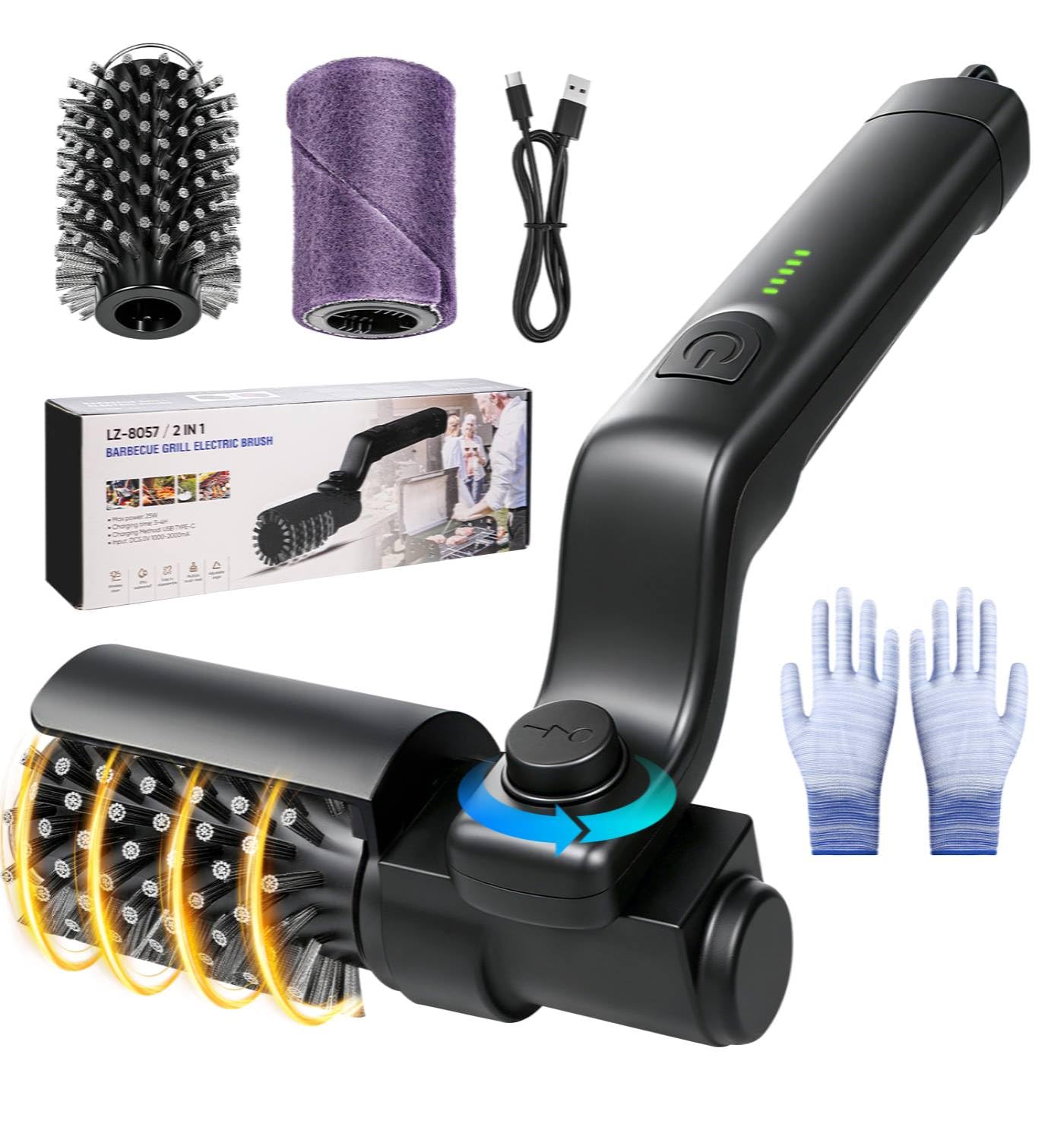 Elxizvll Electric Grill Brush