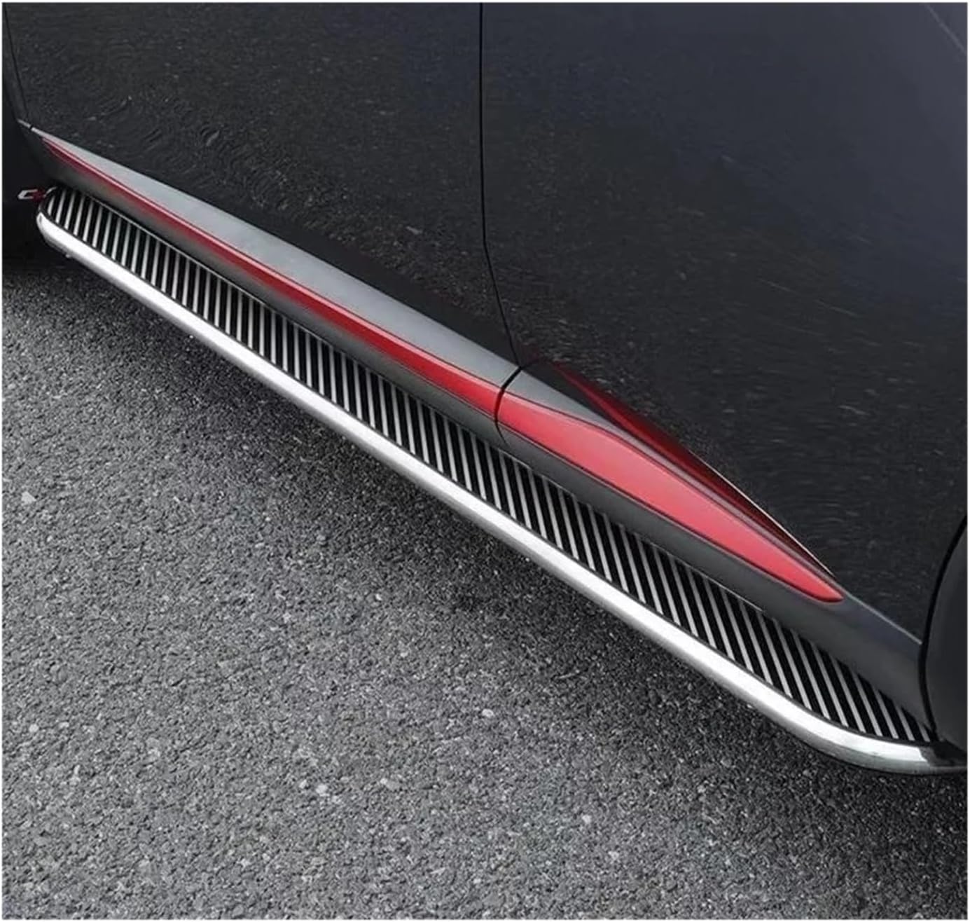 2pcs Running Board Compatible with MG QS 2025 2026 Side Step NerfBar Pedal Automotive Exterior Accessories(with Brackets)