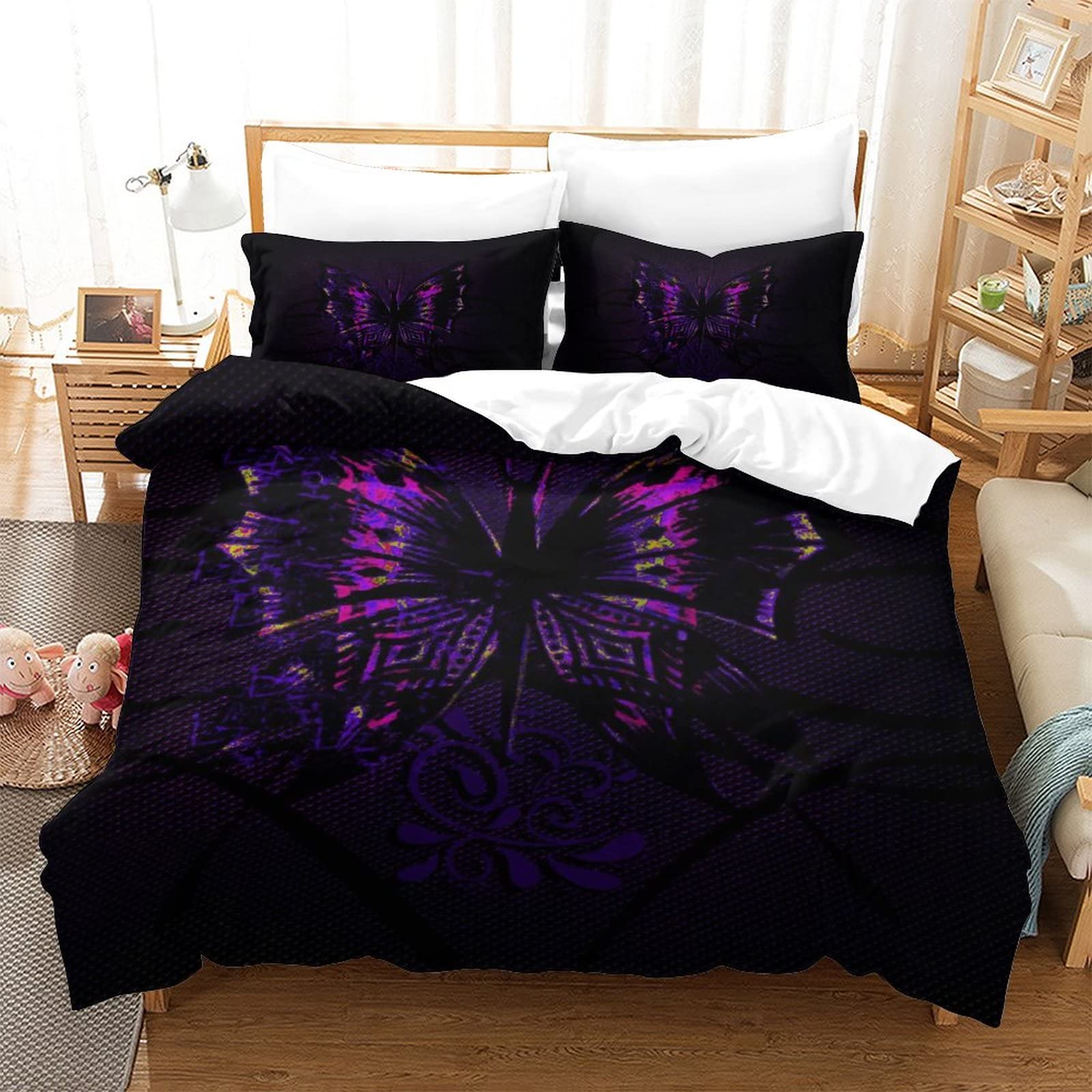 Housse de couette 3D moderne pour sublimer la décoration d'une chambre d'amis