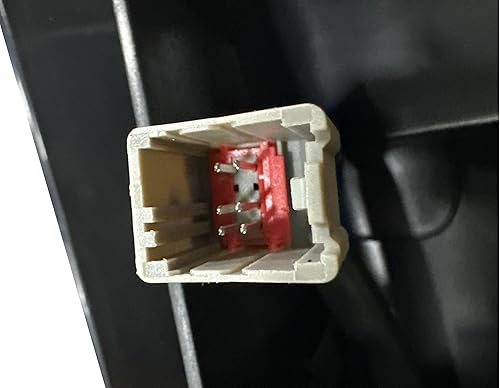 Miniatura 9 de Reemplazo de espejo retrovisor del lado del conductor izquierdo con textura, cubierta trasera, eléctrico y calefactado con luz de señal para Ford