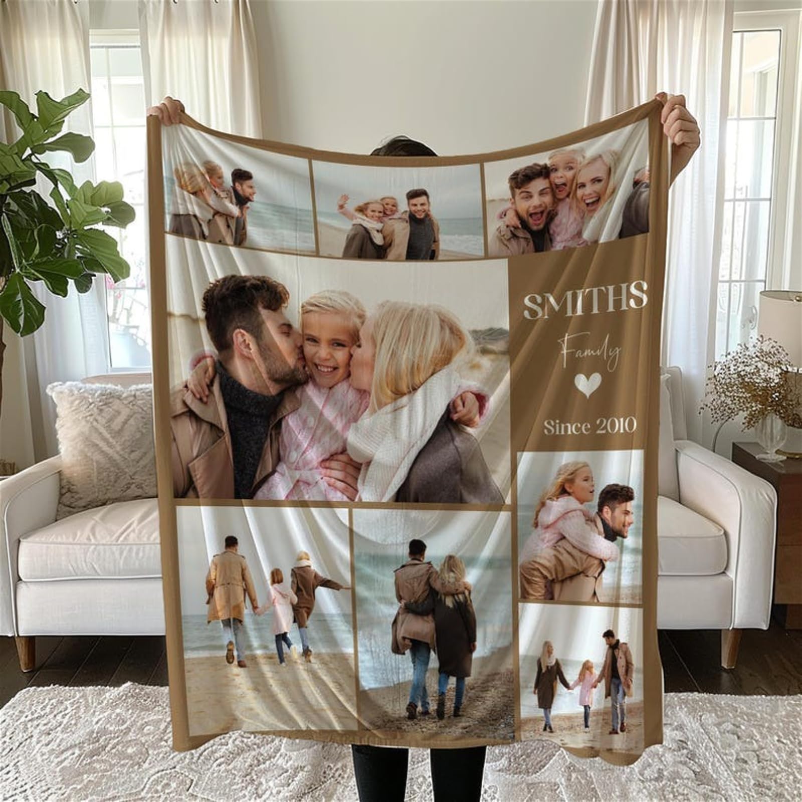 Couverture photo personnalisée pour vos soirées en famille