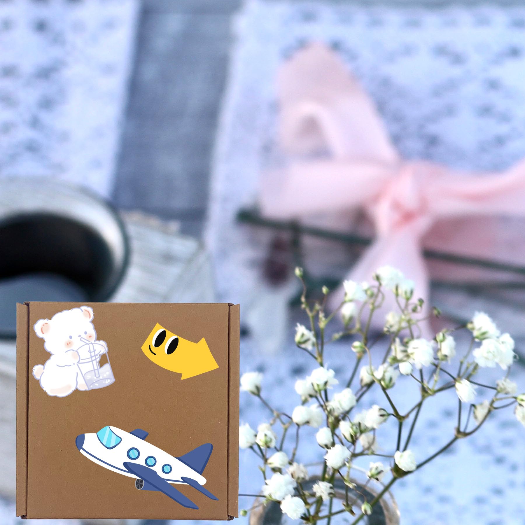 Versandkartons aus Wellpappe, 12,7 x 12,7 x 7,6 cm, Braun, 25 Stück, für kleine Unternehmen, Versandkartons, recycelbar, Umzugsaufbewahrung, Versandkartons, Großbuch, Literatur, Geschenk, 25 Stück