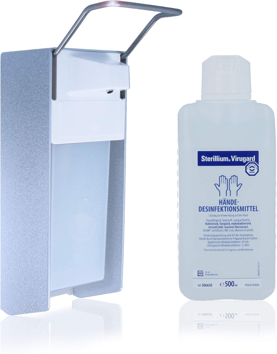 Horn Medical Sanitizer Wall Dispenser Starter Set with Sterillium