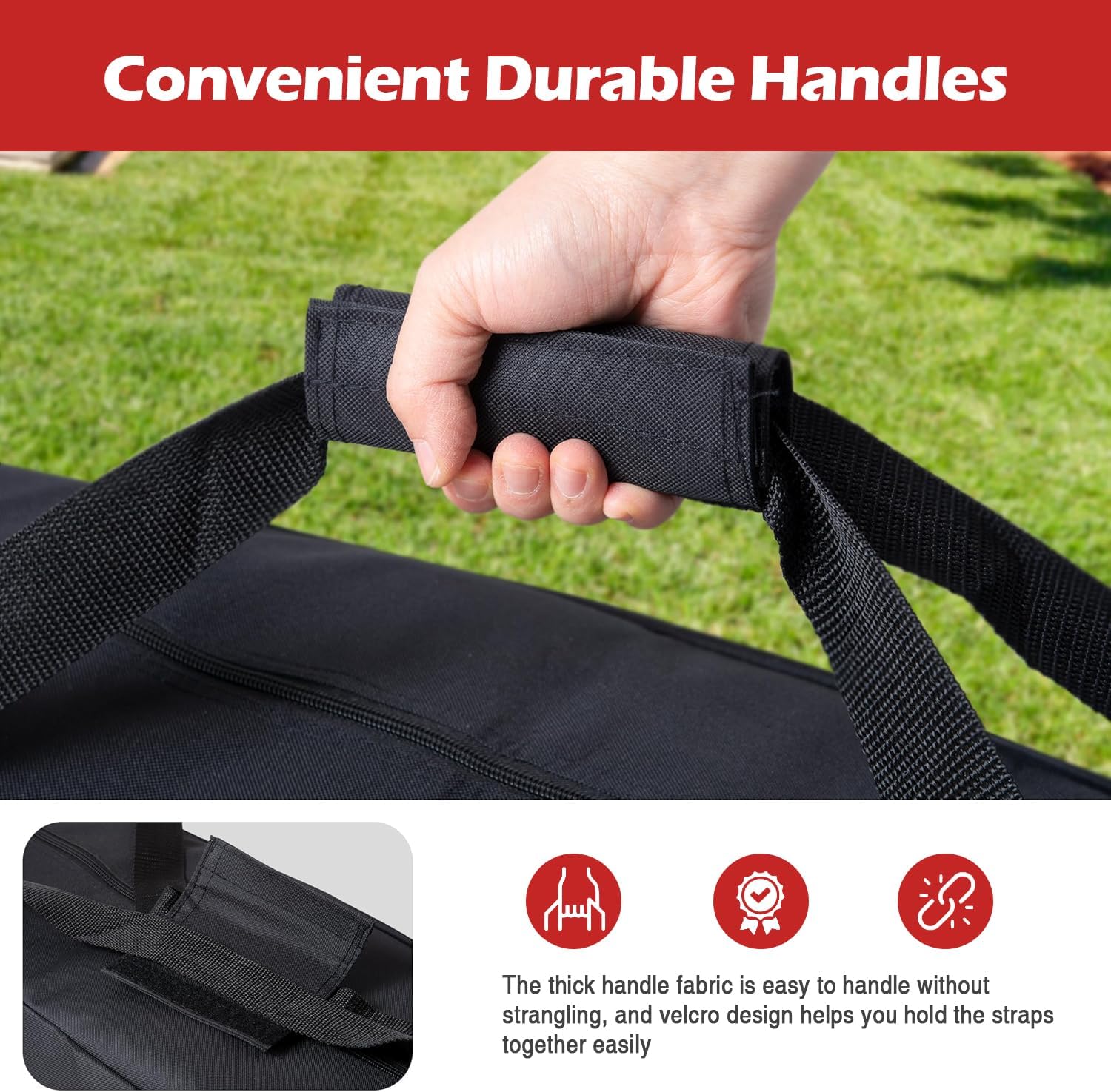 Patio Umbrella Storage Bag, 67 Inch Waterproof Outdoor Beach Umbrella Carrying Bag, Traveling Oversized Hammock Umbrella Bag - 67"L x 7"W x 7"H