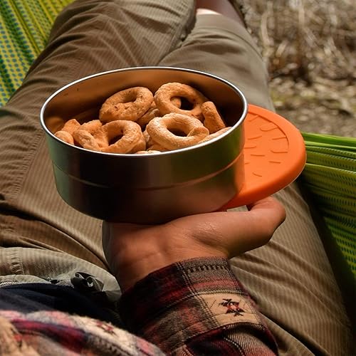 Miniatura 6 de Ecolunchbox Recipiente de almacenamiento de alimentos de acero inoxidable a prueba de fugas, grande