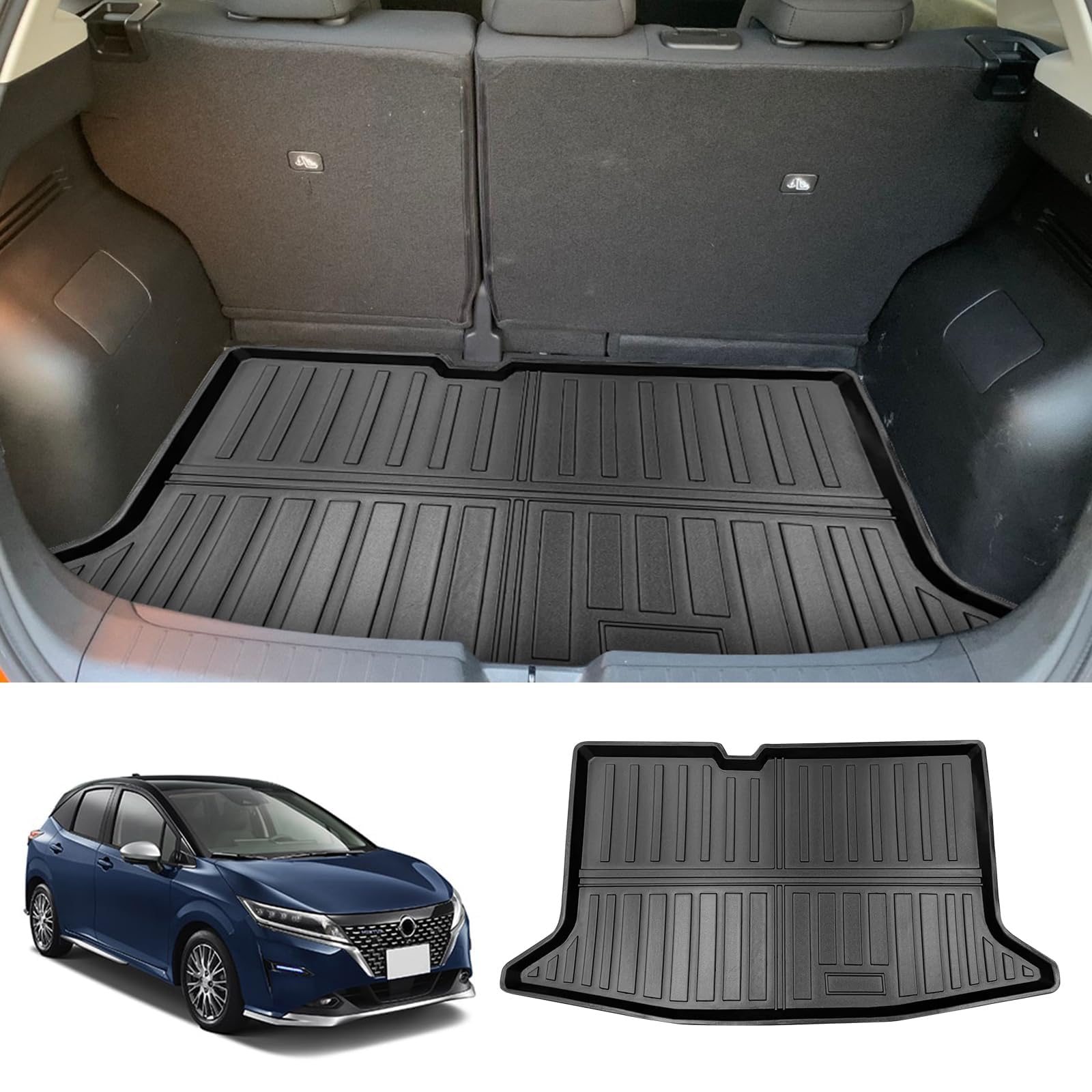 Amazon.co.jp: BIGKON トランクマット適合対応日産 ノート E13系専用 
