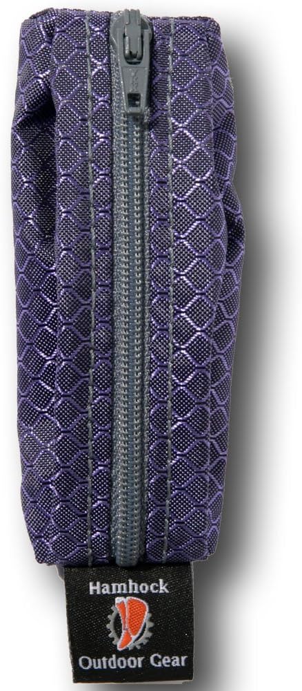 Hamhock Outdoor Gear No-Dangle Deluxe Doggy Bag Holder (Amethyst)