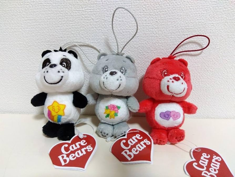 Amazon.co.jp: ケアベア ぷちマスコット ケアベア ぬいぐるみ パンダ