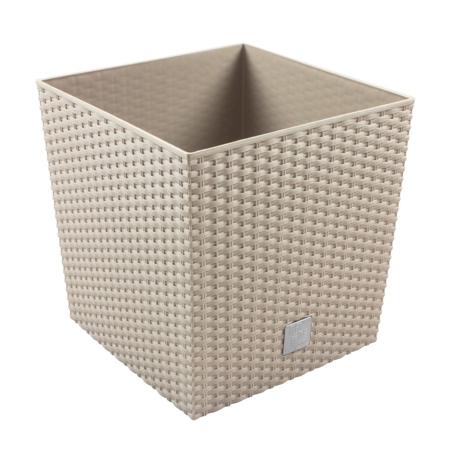 Prosper Plast drts400l-7529u 40 x 40 x 40,8 cm "Rato bajo maceta – Mocca, 1 unidad