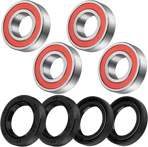 Sellos de rodamientos de rueda delantera para Honda Recon 250 TRX250 1997-2022 Rancher 350 2x4 2000-2006 TRX200 1990-1997 OEM 91053-HC4-003