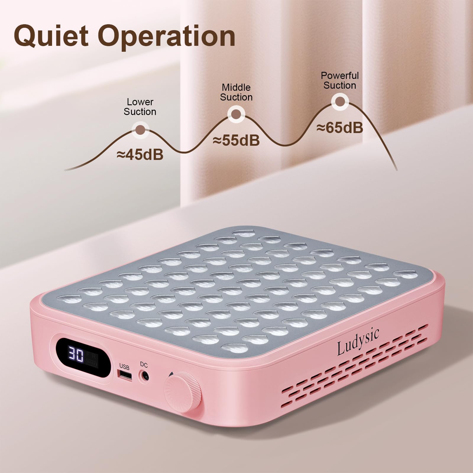 Colector De Polvo De Uñas, Potente Ventilador De Vacío Para Salón De Uñas