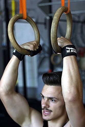 Miniatura 3 de Guantes de entrenamiento cruzados con soporte de muñeca para WOD entrenamiento de gimnasio levantamiento de pesas y fitness relleno de silicona sin