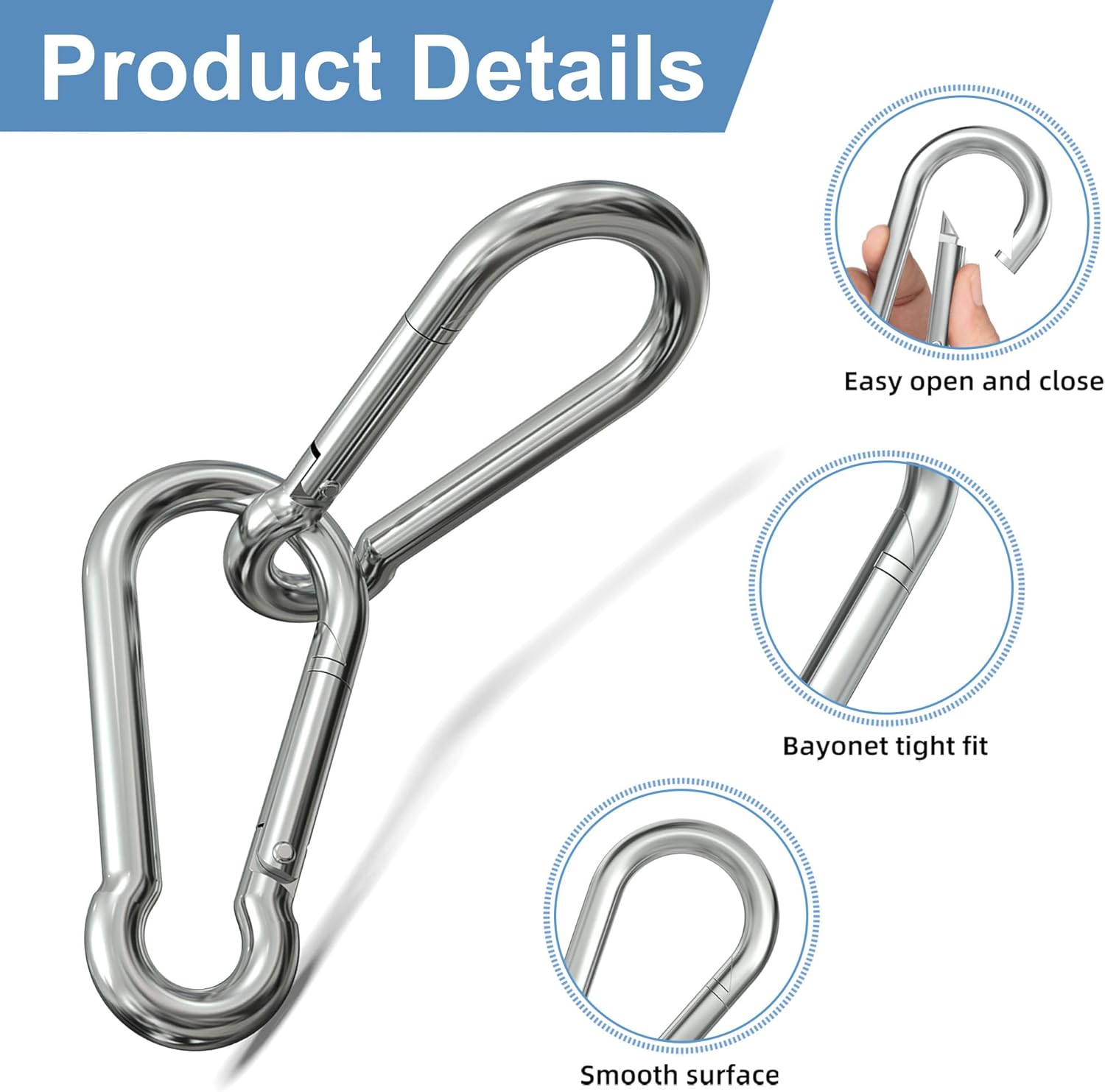 Spring Snap Hook Carabiners