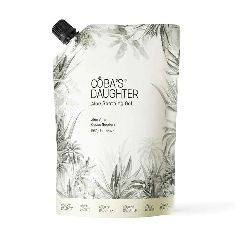 Gel de aloe vera COBA'S DAUGHTER para reposição, fragrância de coco, 568 mL