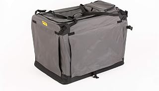 COOL PET Caja de viaje, para perros, L 70 x 52 x 52 cm, para viaje, jaula, perrera, color azul