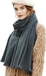 RIIQIICHY Scarfs pour les femmes Pashmina Châle Enveloppes pour robes de soirée Femmes Echarpe pour mariage Grande écharpe d'hiver
