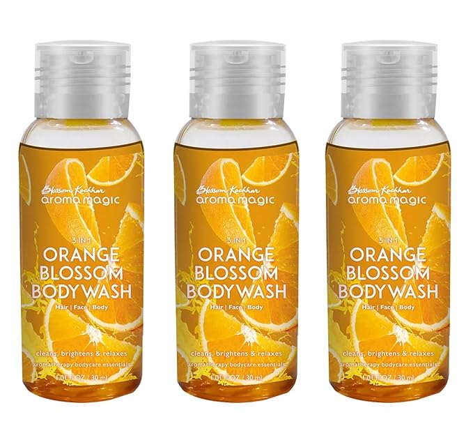 Buy Aroma Magic 3 in 1 Orange Blossom body wash 30 ml Online at Low
