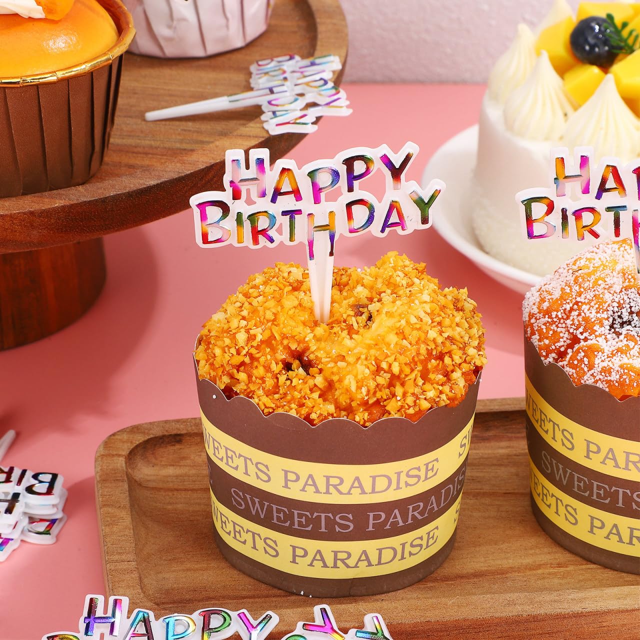 ケーキトッパー 誕生日 お弁当 飾り Amazon.co.jp: BESTOYARD ケーキトッパー お誕生日 フルーツピック