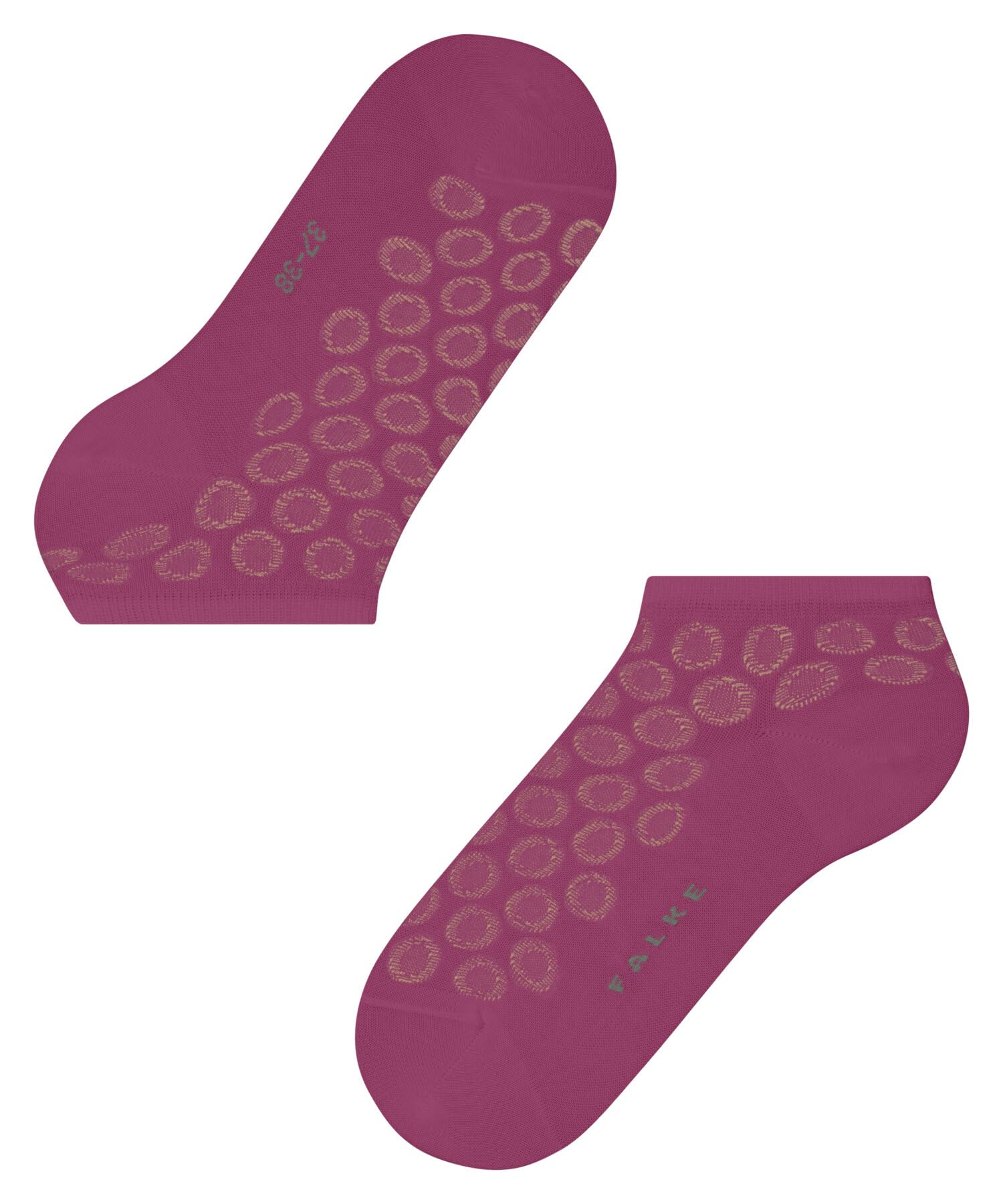 FALKE mujer Joy Fuel calcetines tobilleros transpirables sostenibles algodón lisos 1 par