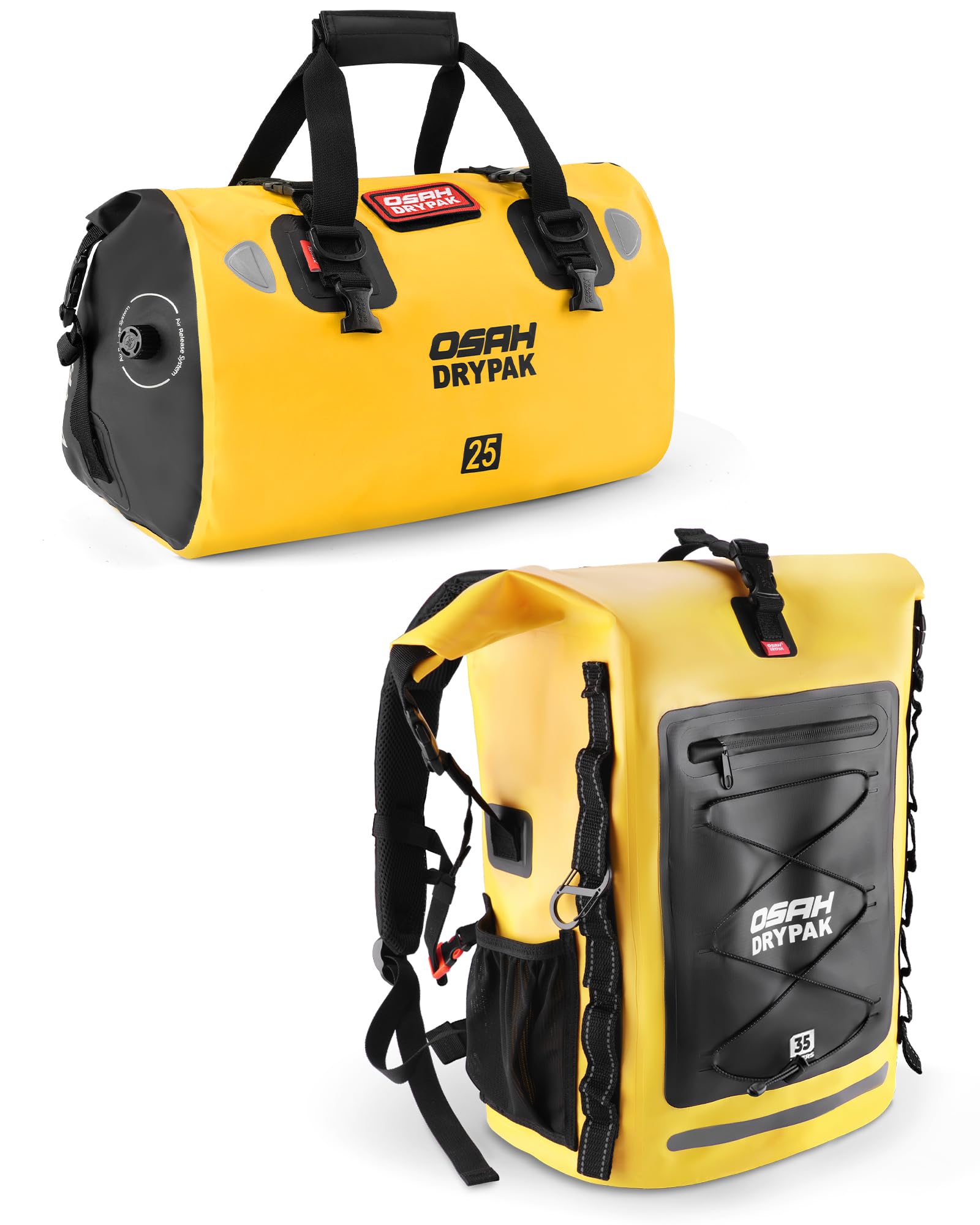 Amazon.com : OSAH DRYPAK 25L Waterproof Duffel Bag & 35L