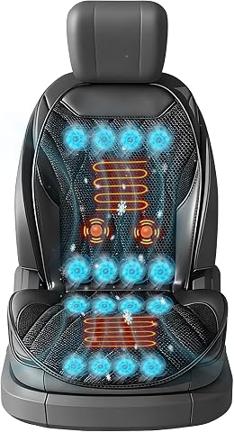 WINTAM 3-in-1 Car Seat Cushion with Cooling Fans and Vibration Massage