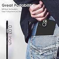 Vista 7 de X-level Funda compatible con iPhone 13 mini, ultrafina [serie Guardian], revestimiento suave de TPU mate, cubierta trasera ligera para iPhone 13