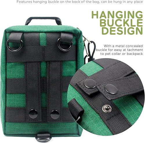 Miniatura 5 de Kit de primeros auxilios para perros para viajes y hogar, kit de emergencia para mascotas para perros y gatos, 160 piezas, suministros de primeros