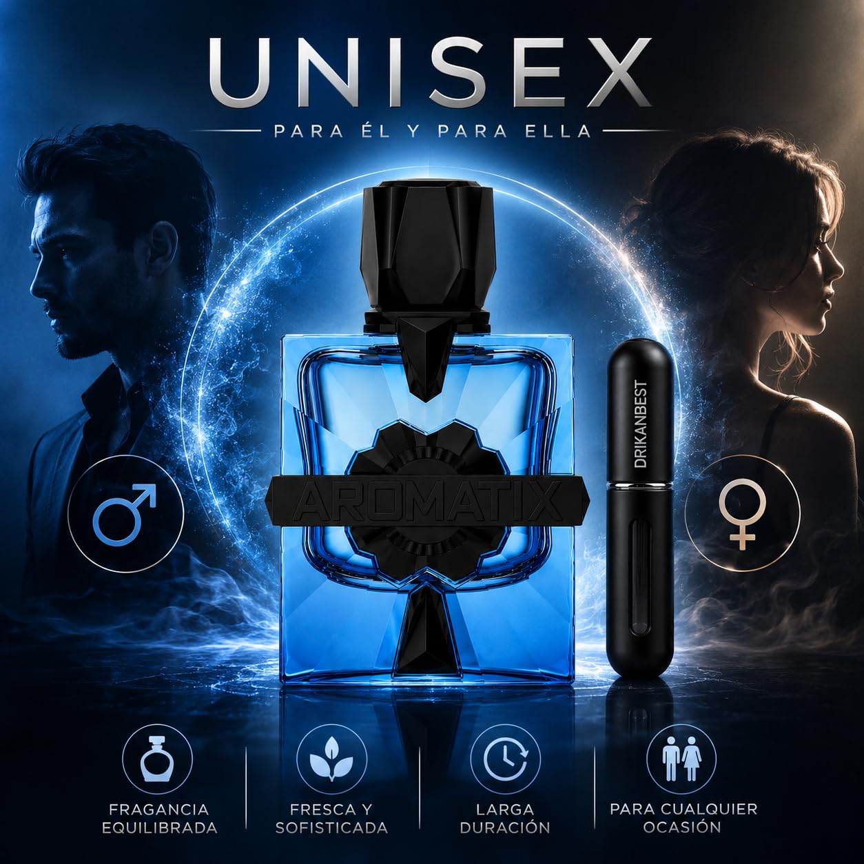 Aromatix Magnetiq Extrait de Parfum Unisex 100 ml | Larga Duración