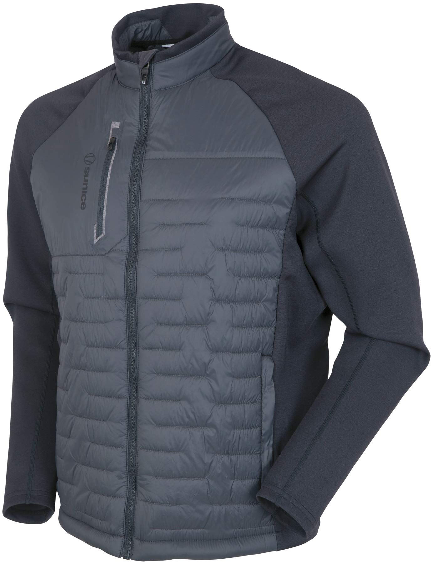 SunicePerformance Apparel - Hamilton Men’s Windproof Full Zip Ultra-Lightweight Water Repellent Thermal Jacket