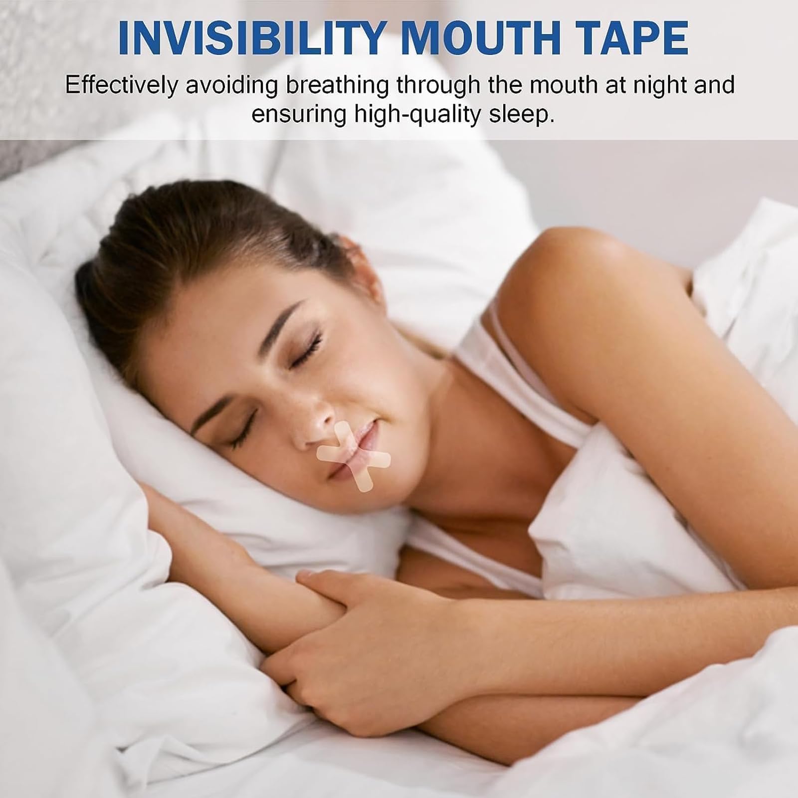 DreamTape Mouth Tape 35 Pieces Premium Lavender Mouth Band for Sleeping